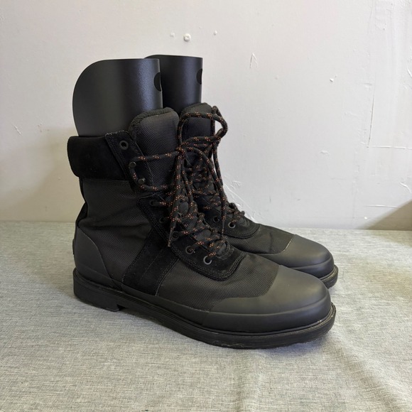 Hunter Commando Snow Boots Mens 12 Black Insulated Waterproof Winter Hiking main image 10